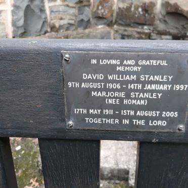 STANLEY David William 1906-1997 &amp; Marjorie HOMAN 1911-2005