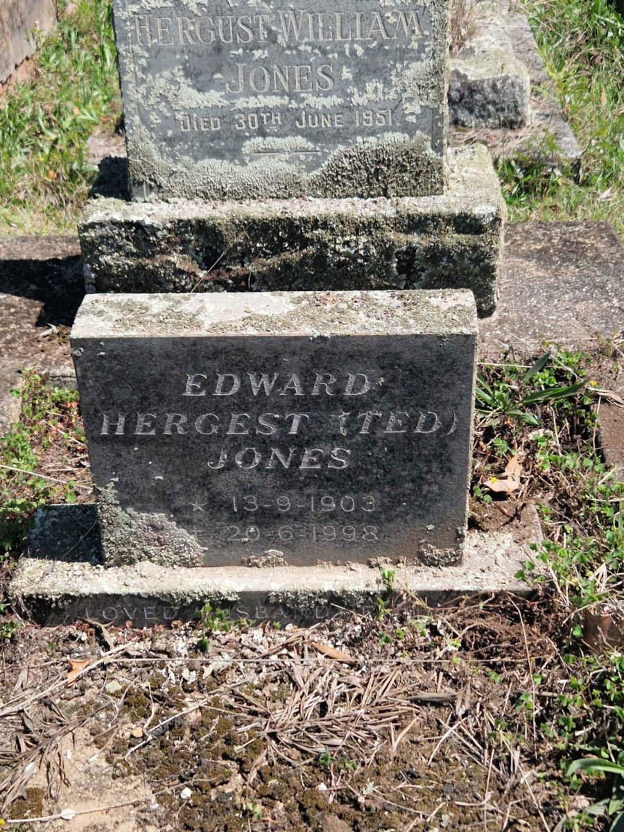 JONES Edward Hergest 1903-1998