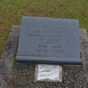 LEWIS Charles Christopher -1962 :: LEWIS Dorothy Maud 1898-1989