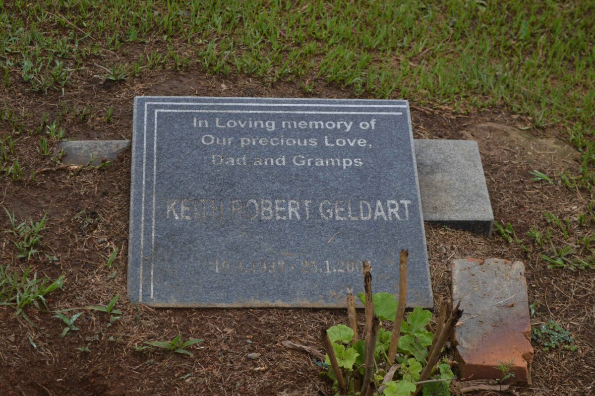 GELDART Keith Robert 1933-200?