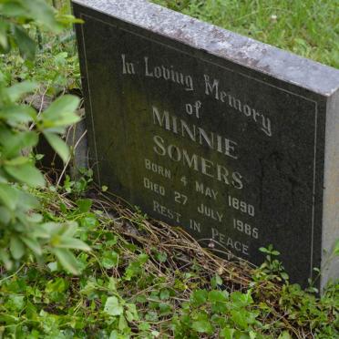SOMERS Minnie 1890-1985