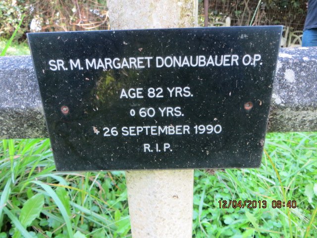 DONAUBAUER Margaret -1990