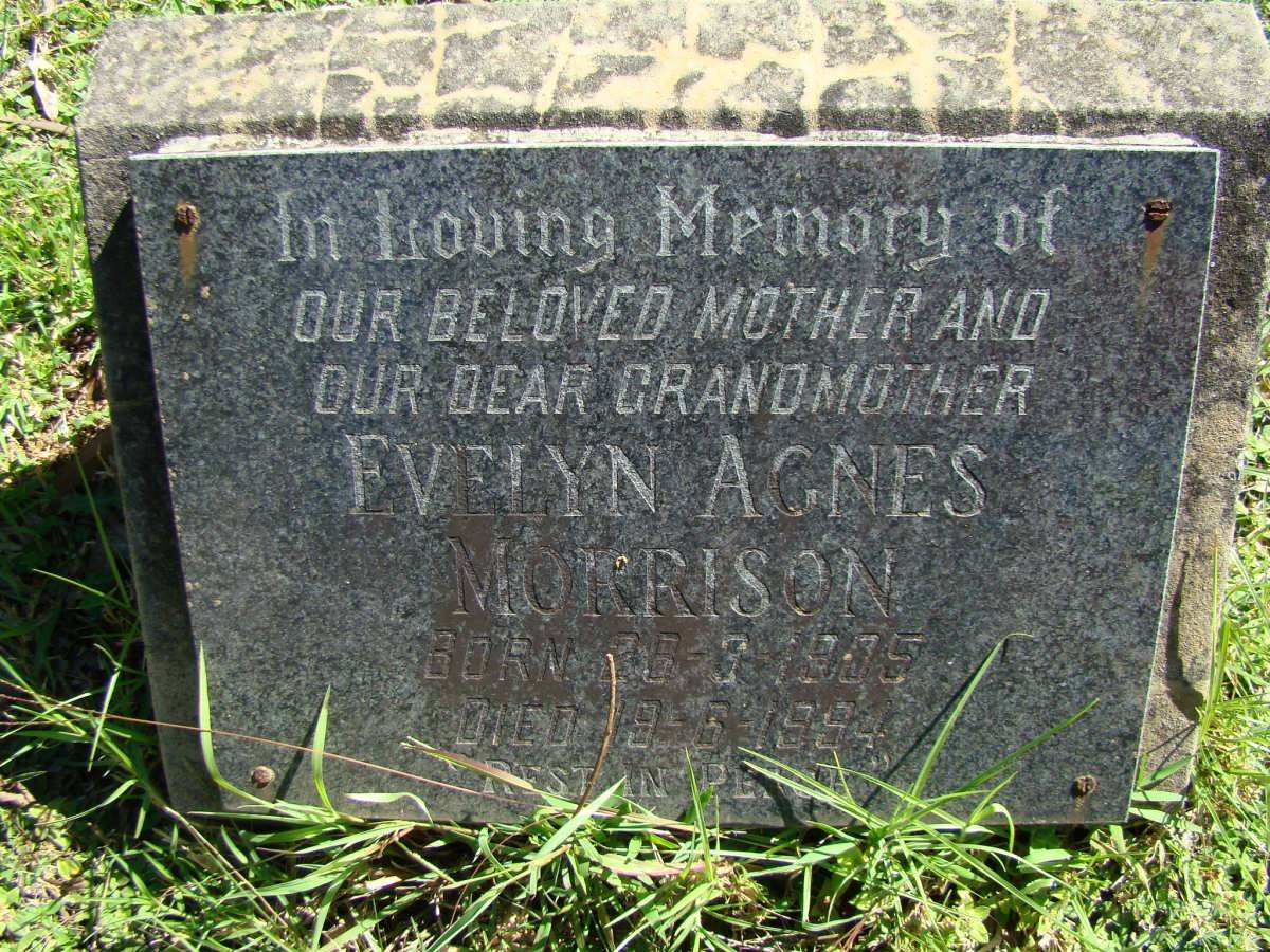 MORRISON Evelyn Agnes 1905-1994