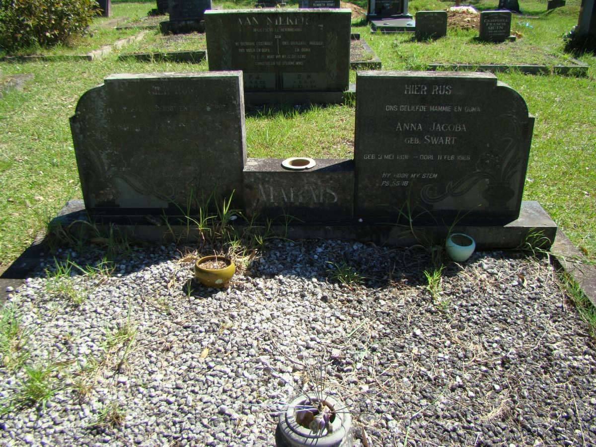MARAIS Andries Engelbertus Bester 1885-1972 &amp; Anna Jacoba SWART 1891-1966