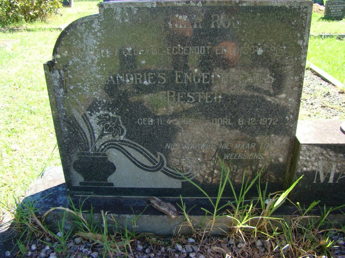 MARAIS Andries Engelbertus Bester 1885-1972
