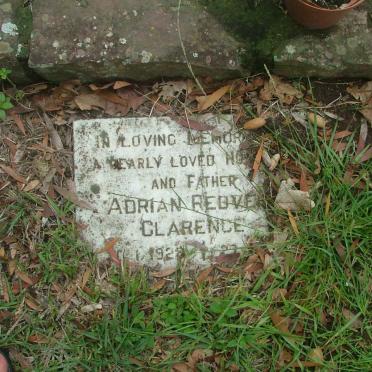 CLARENCE Adrian Redver 1928-
