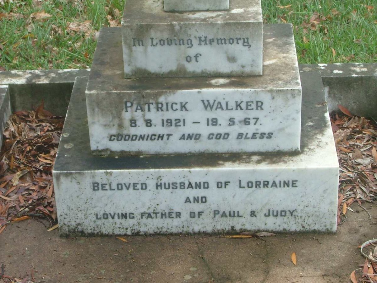 WALKER Patrick 1921-1967