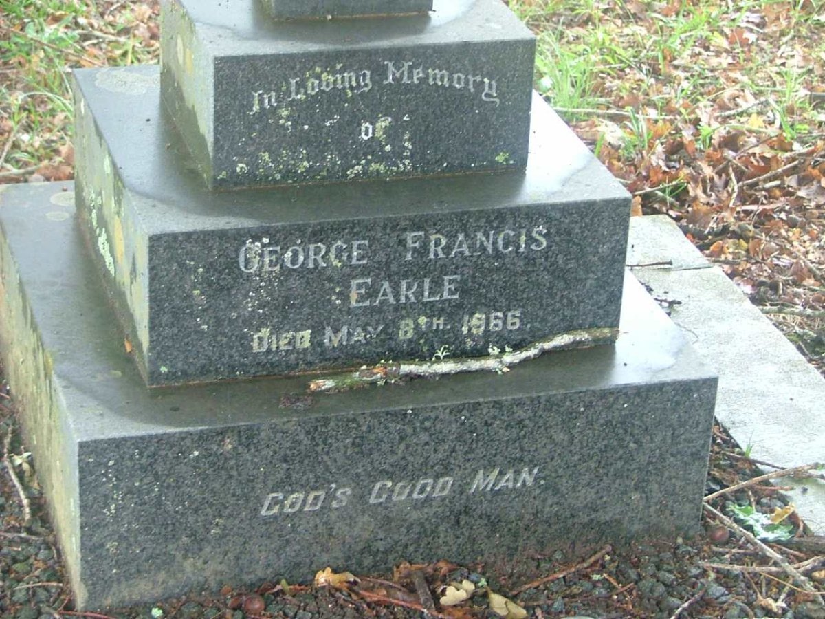 EARLE George Francis  -1966