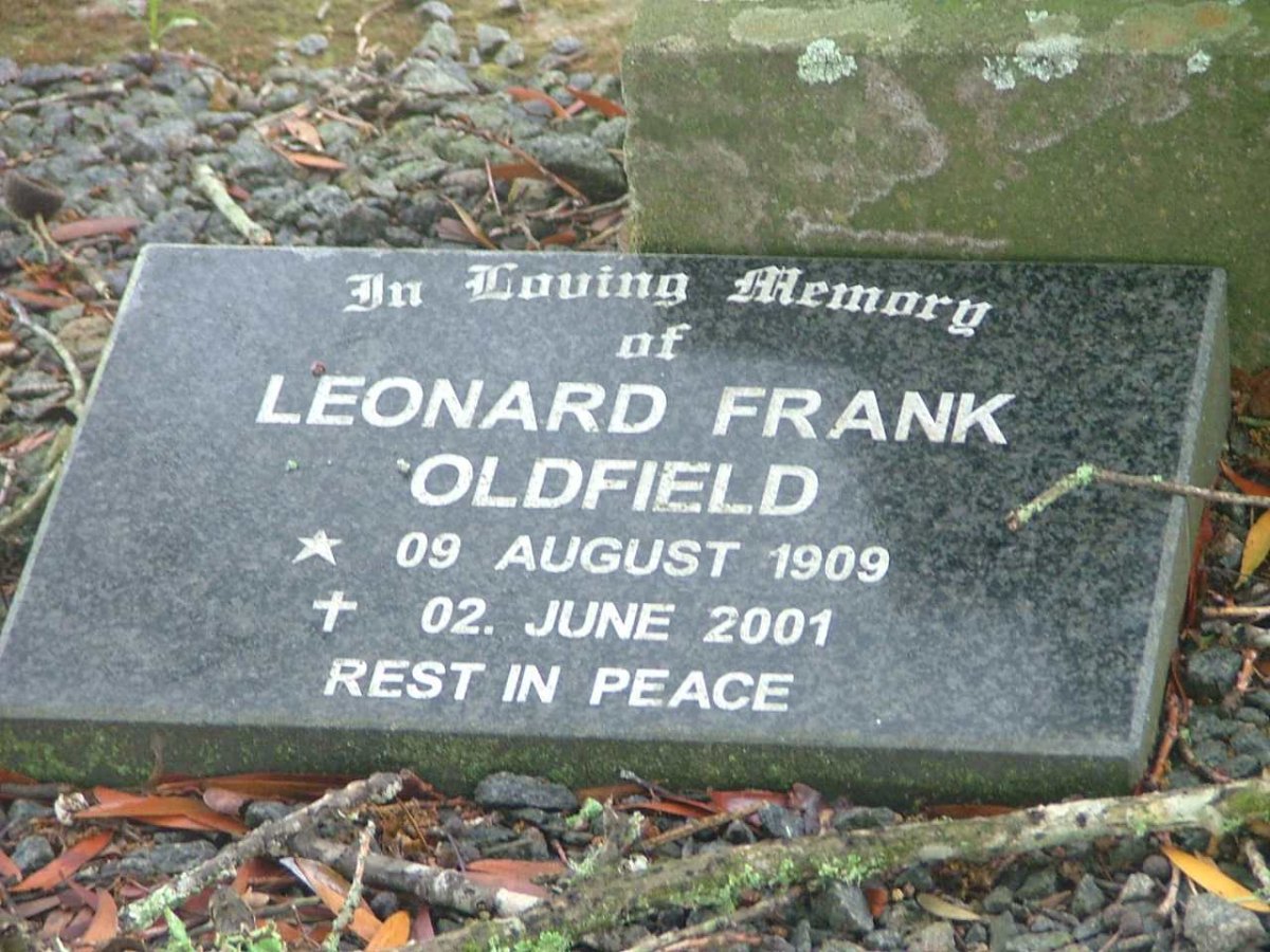 OLDFIELD  Leonard Frank  1909-2001