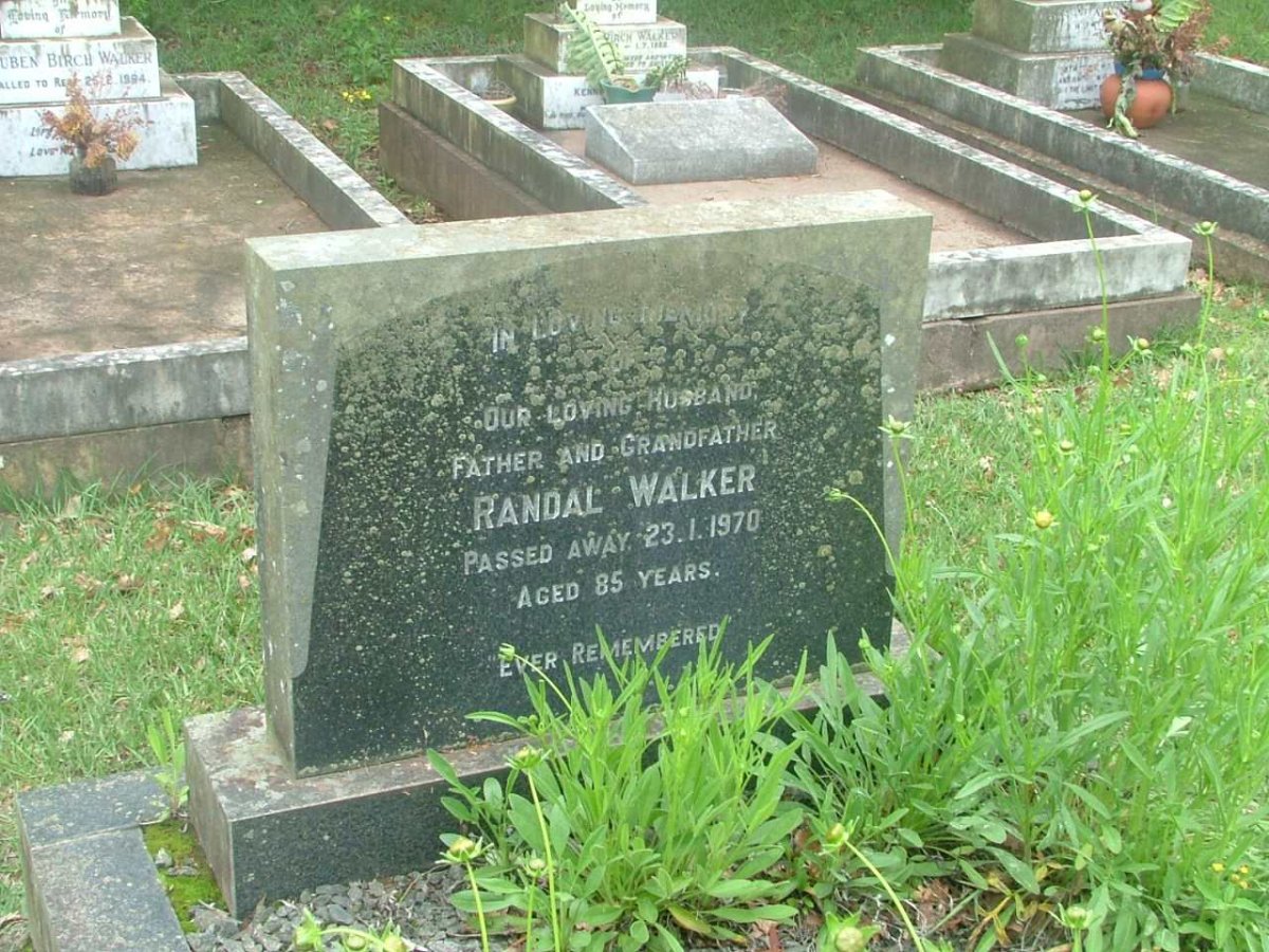 WALKER Randal   -1970