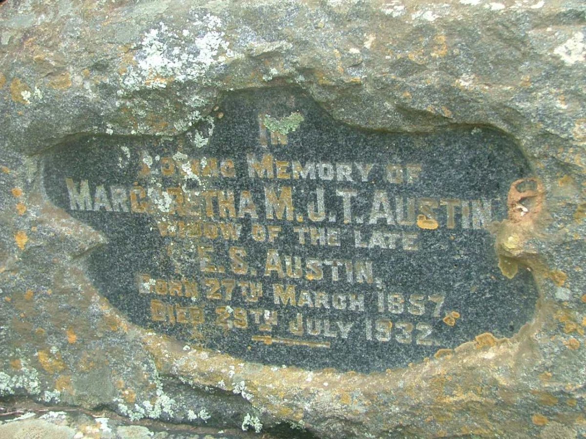 AUSTIN Margaretha M. J. T. 1857-1932