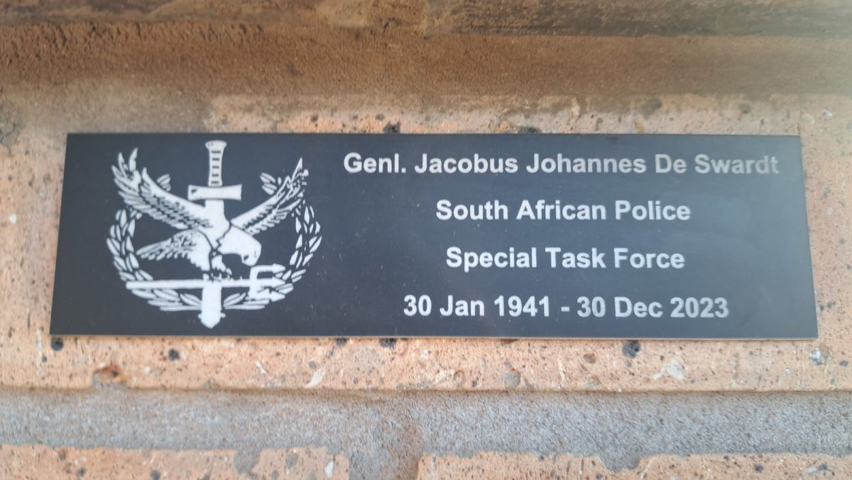 SWARDT Jacobus Johannes, de 1941-2023
