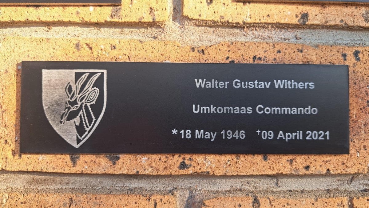 WITHERS Walter Gustav 1946-2021