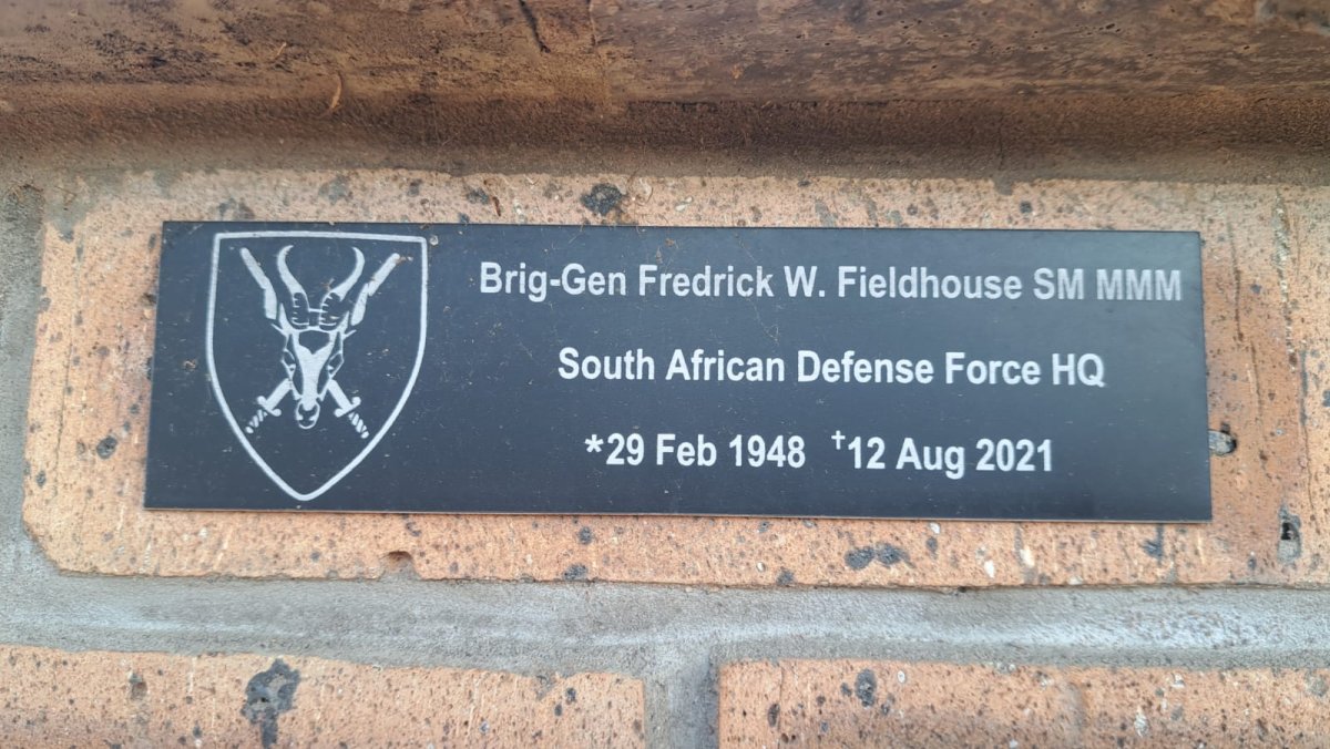 FIELDHOUSE Frederick W. 1948-2021