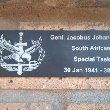 SWARDT Jacobus Johannes, de 1941-2023