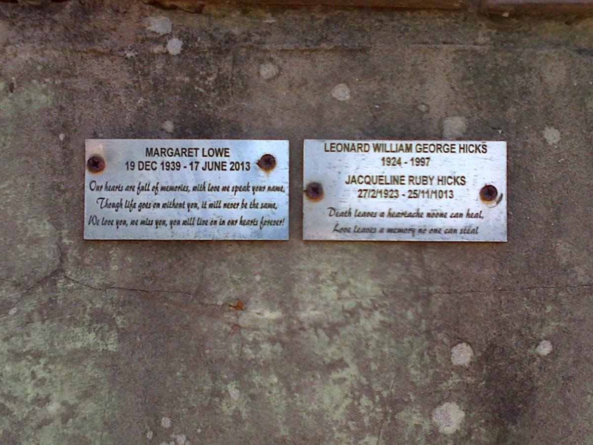 HICKS Leonard William George 1924-1997 &amp; Jacqueline Ruby 1923-2013 :: LOWE Margaret 1939-2013