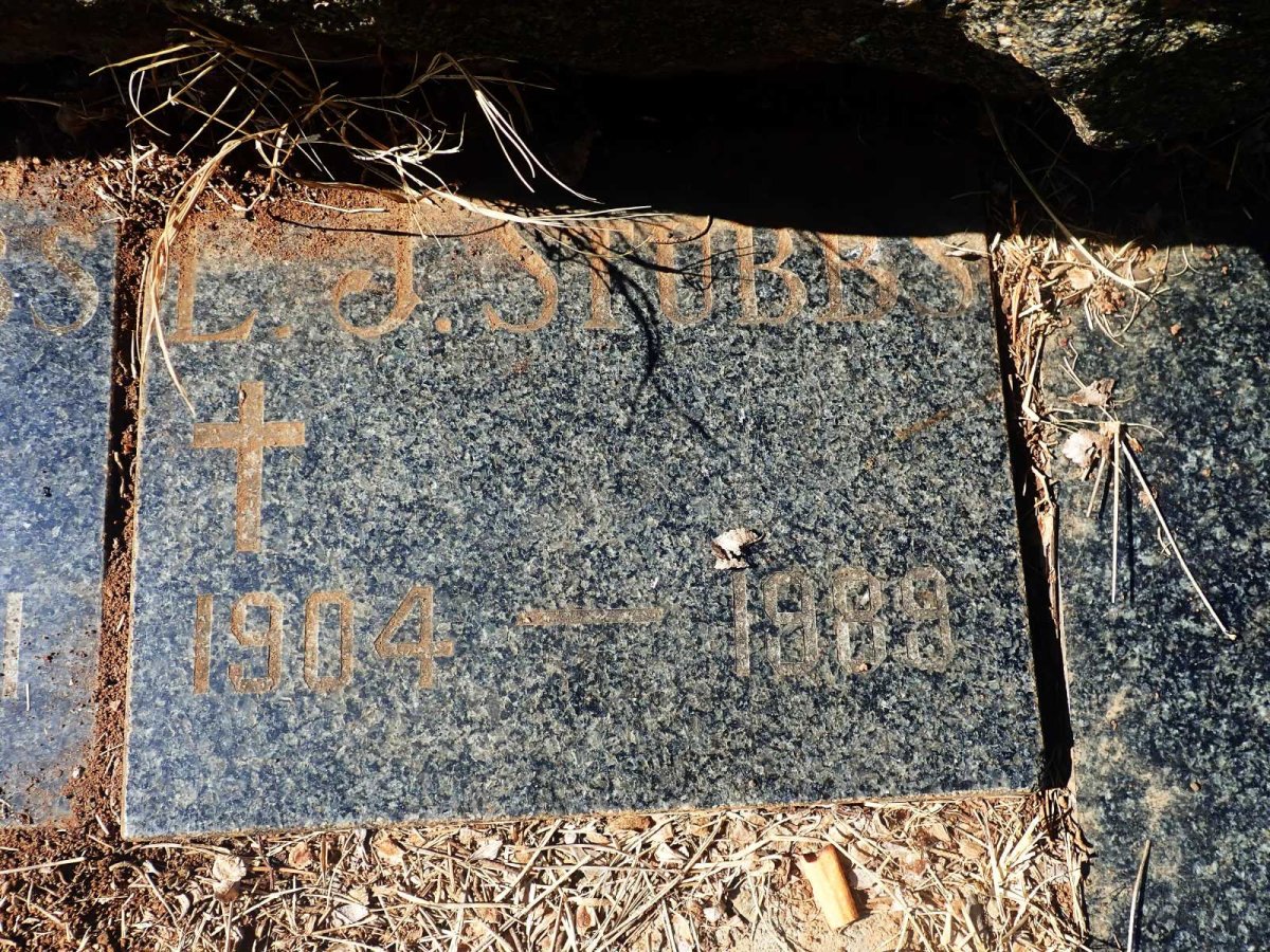 STUBBS L.J. 1904-1989