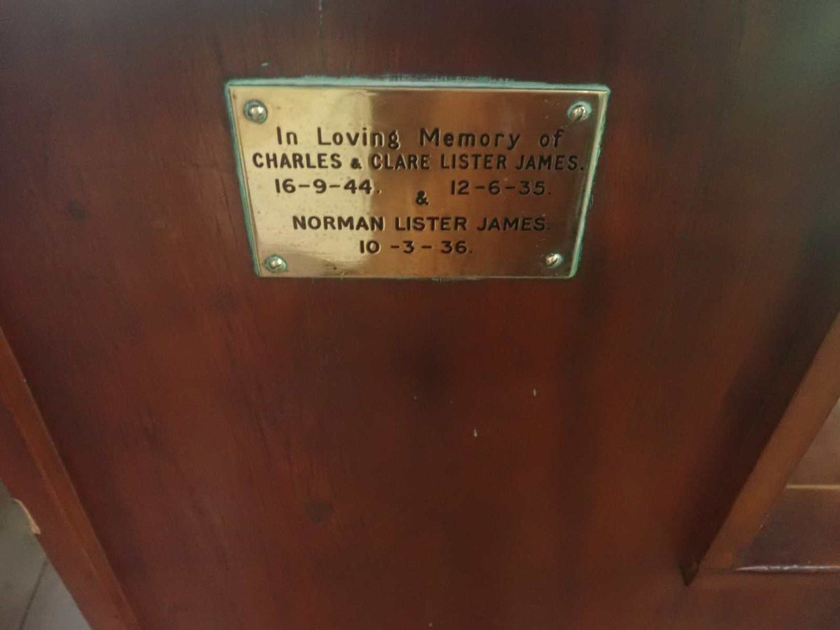 JAMES Charles, LISTER -1944 &amp; Clare -1935 :: JAMES Norman, LISTER -1936