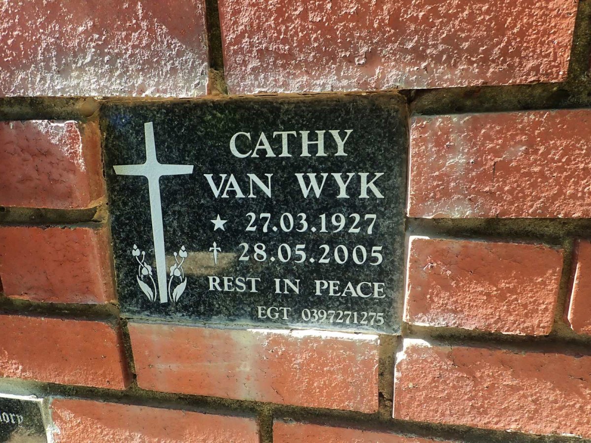 WYK Cathy, van 1927-2005