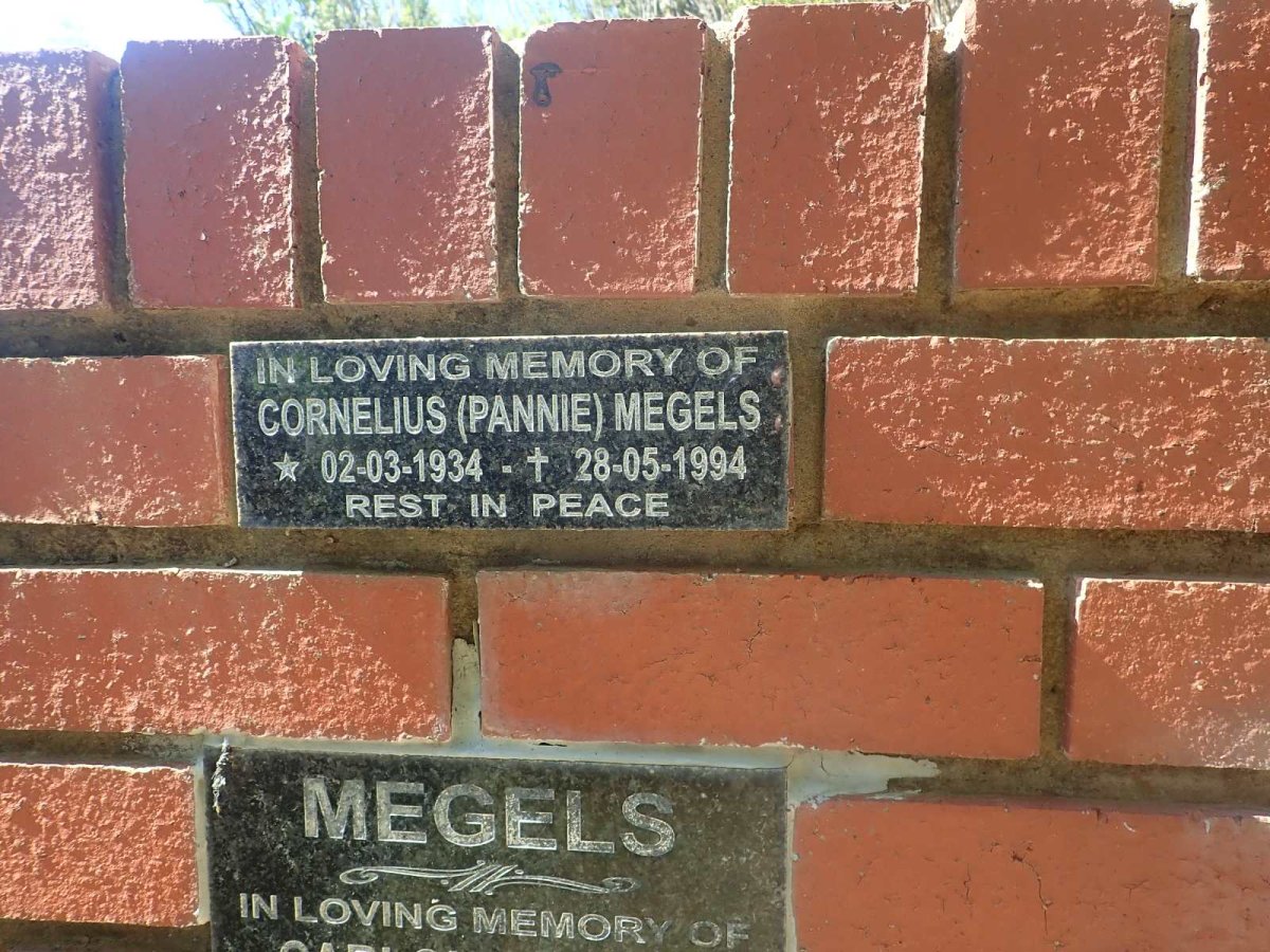 MEGELS Cornelius 1934-1994