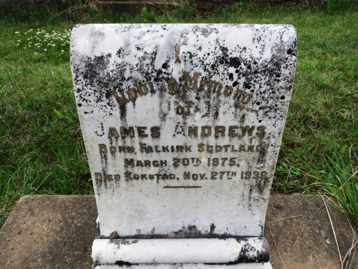 ANDREWS James 1875-1938