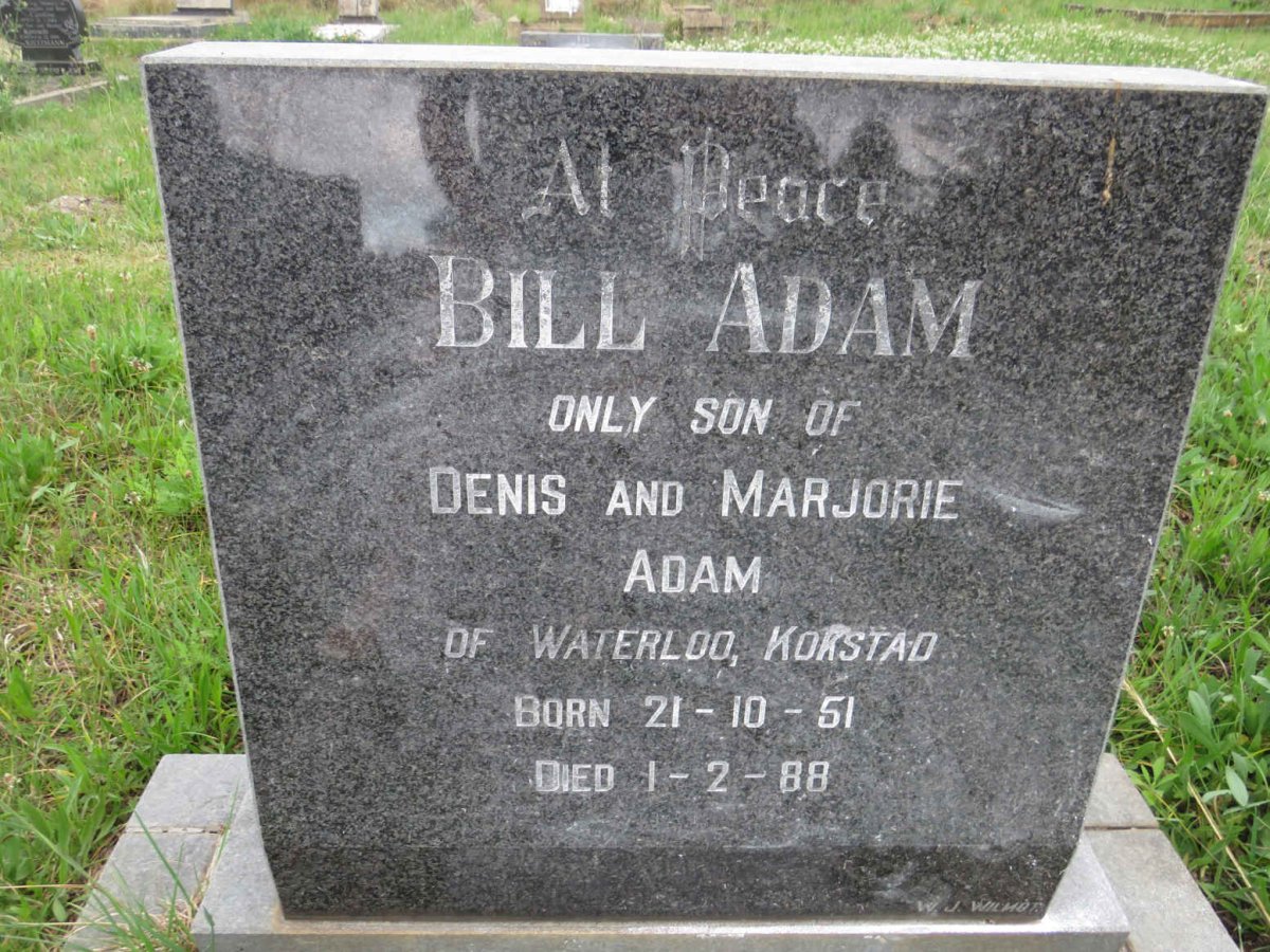 ADAM Bill 1951-1988