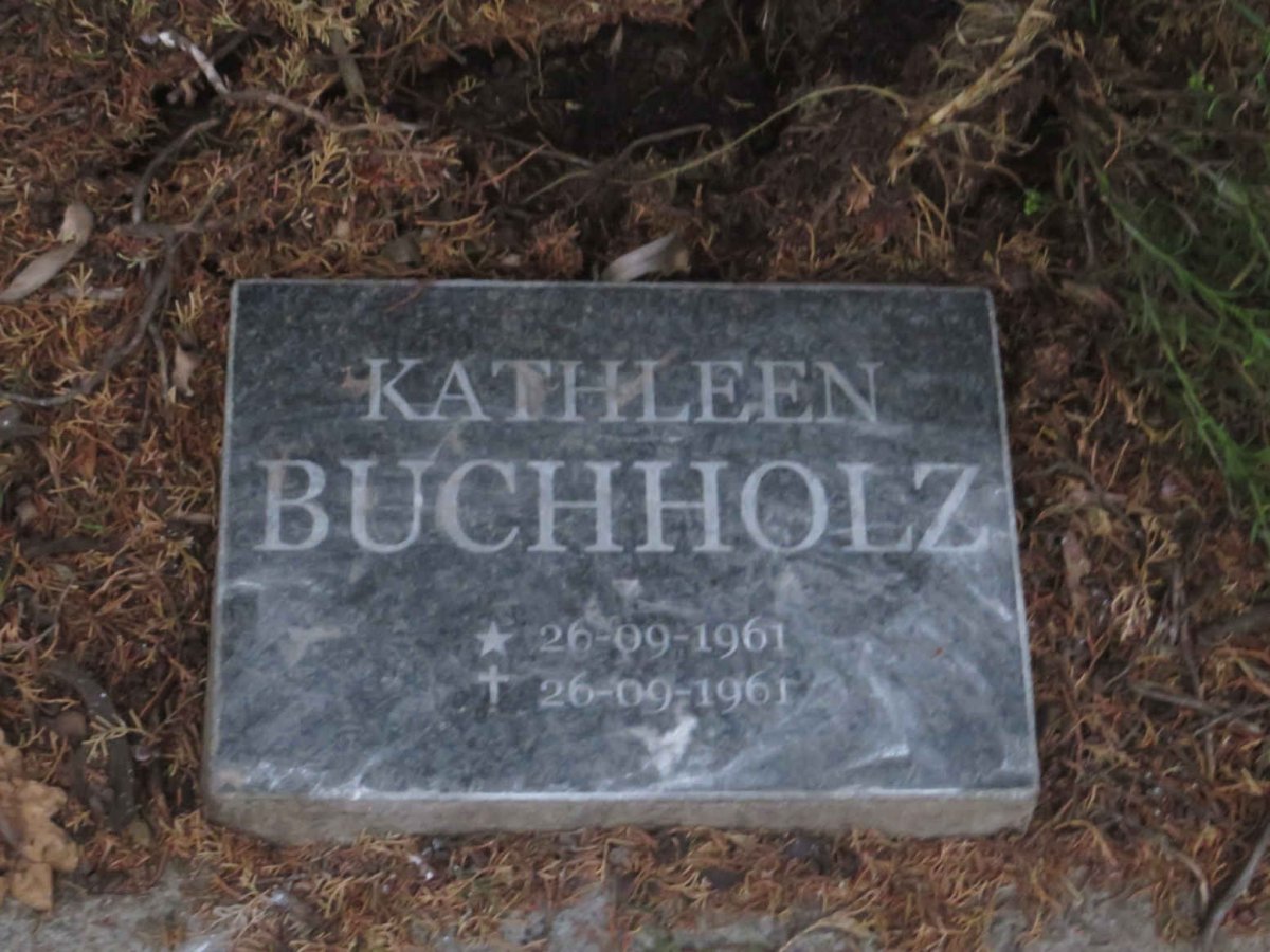 BUCHHOLZ Kathleen 1961-1961