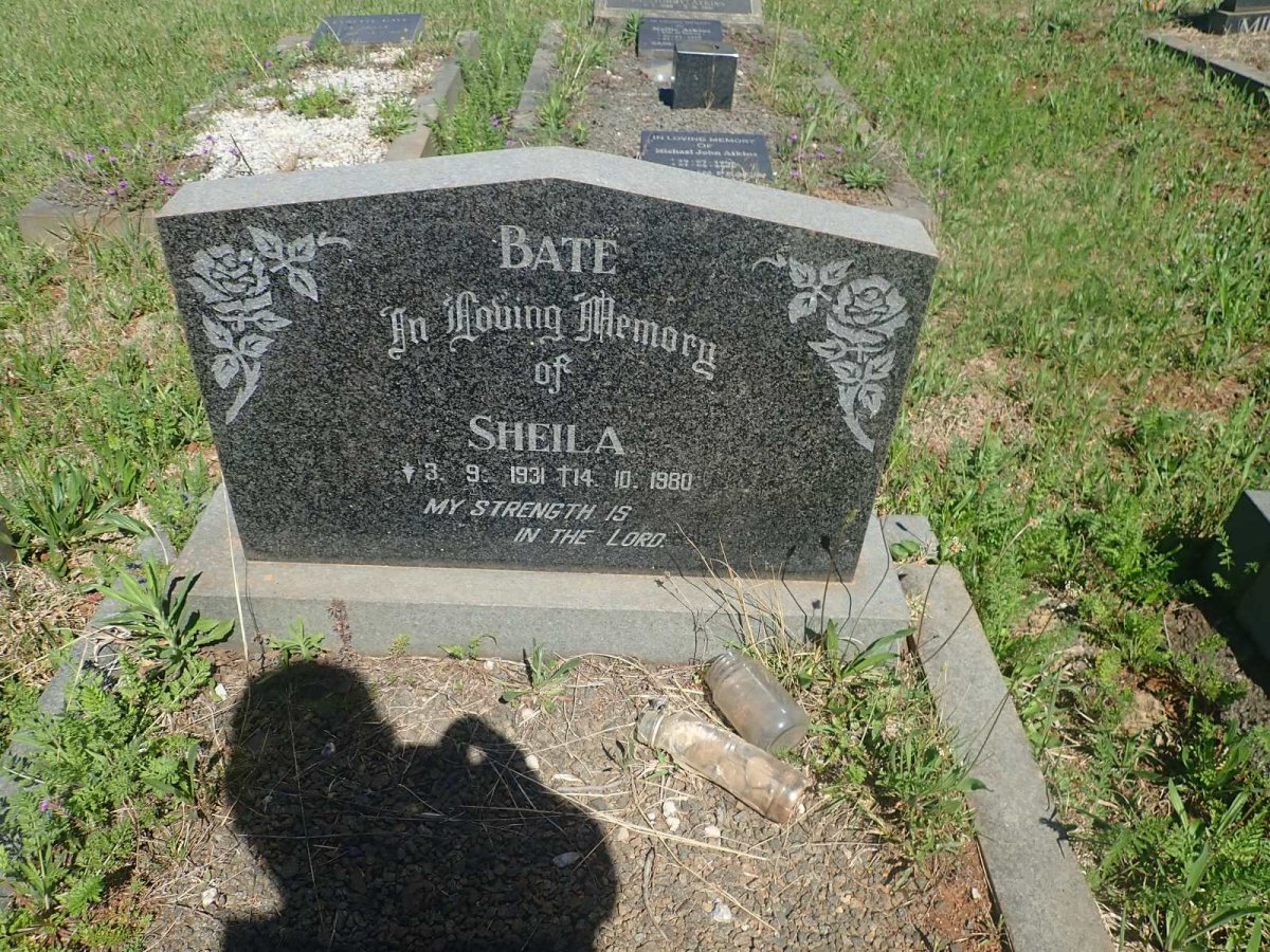 BATE Sheila 1931-1980