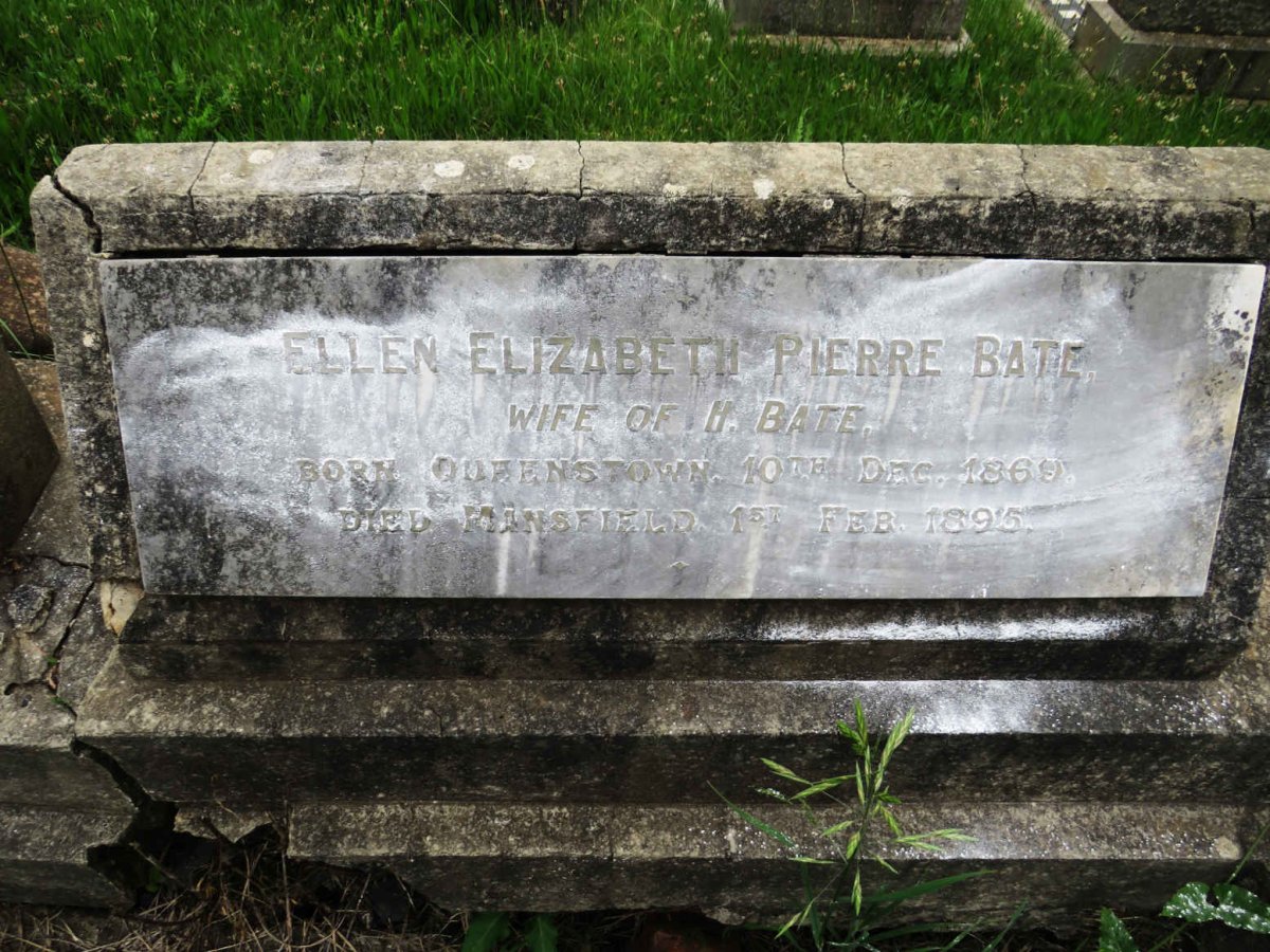BATE Ellen Elizabeth Pierre 1869-1895