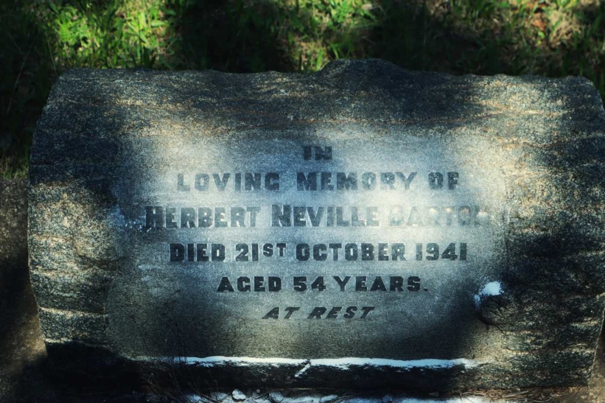 BARTON Herbert Neville -1941