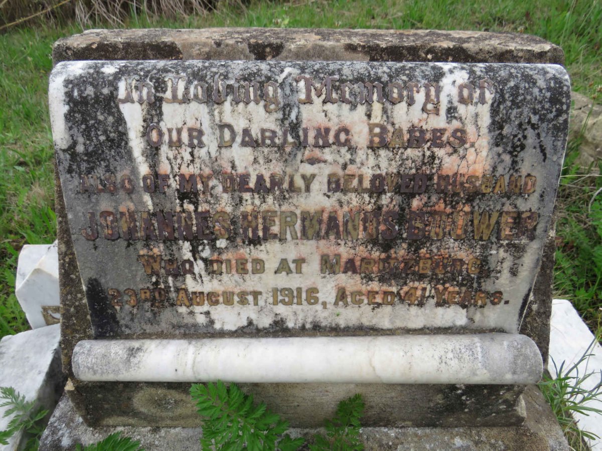BOWER Johannes Hermanus -1916