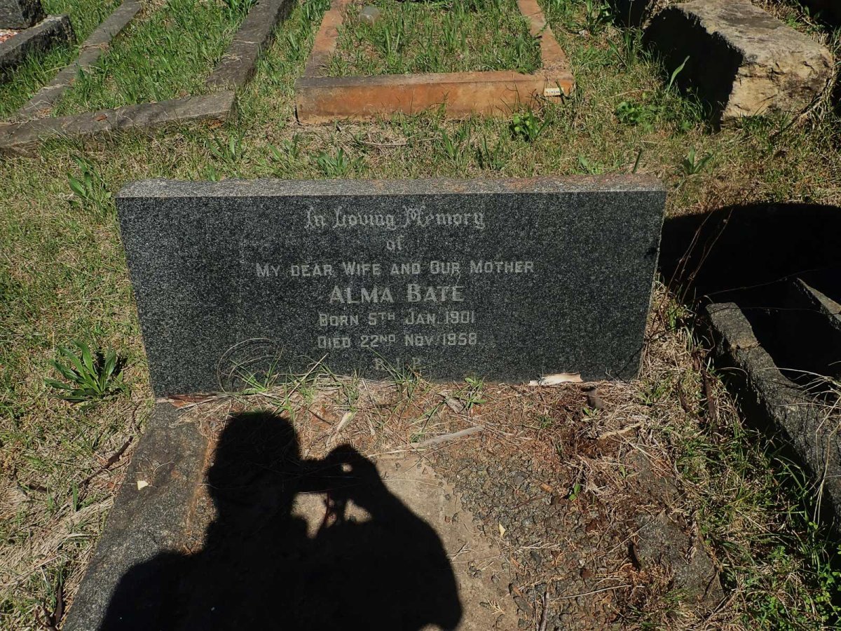 BATE Alma 1901-1958