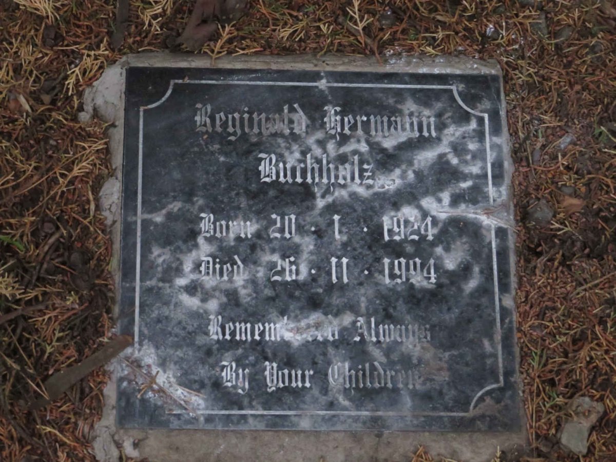 BUCHHOLZ Reginald Herman 1924-1994