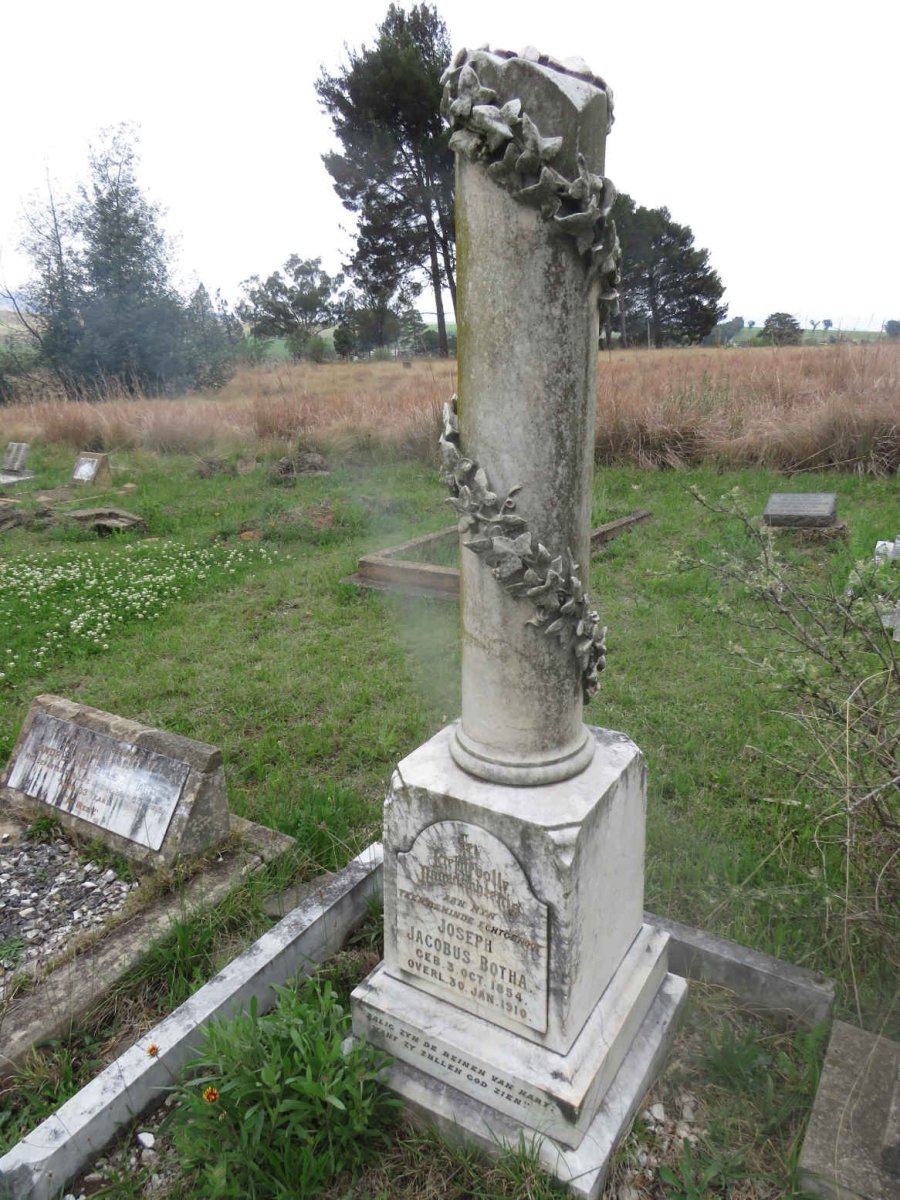 BOTHA Joseph Jacobus 1854-1910