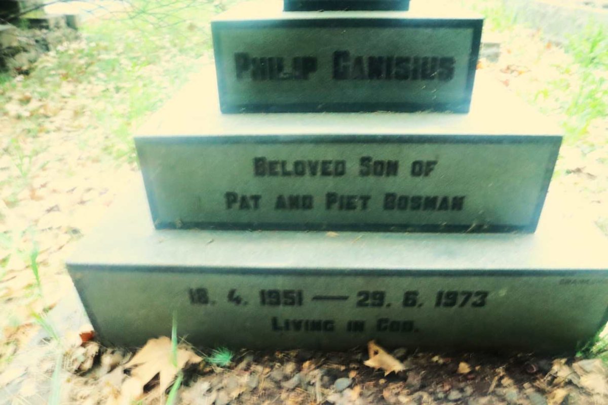 BOSMAN Philip Canisius 1951-1973