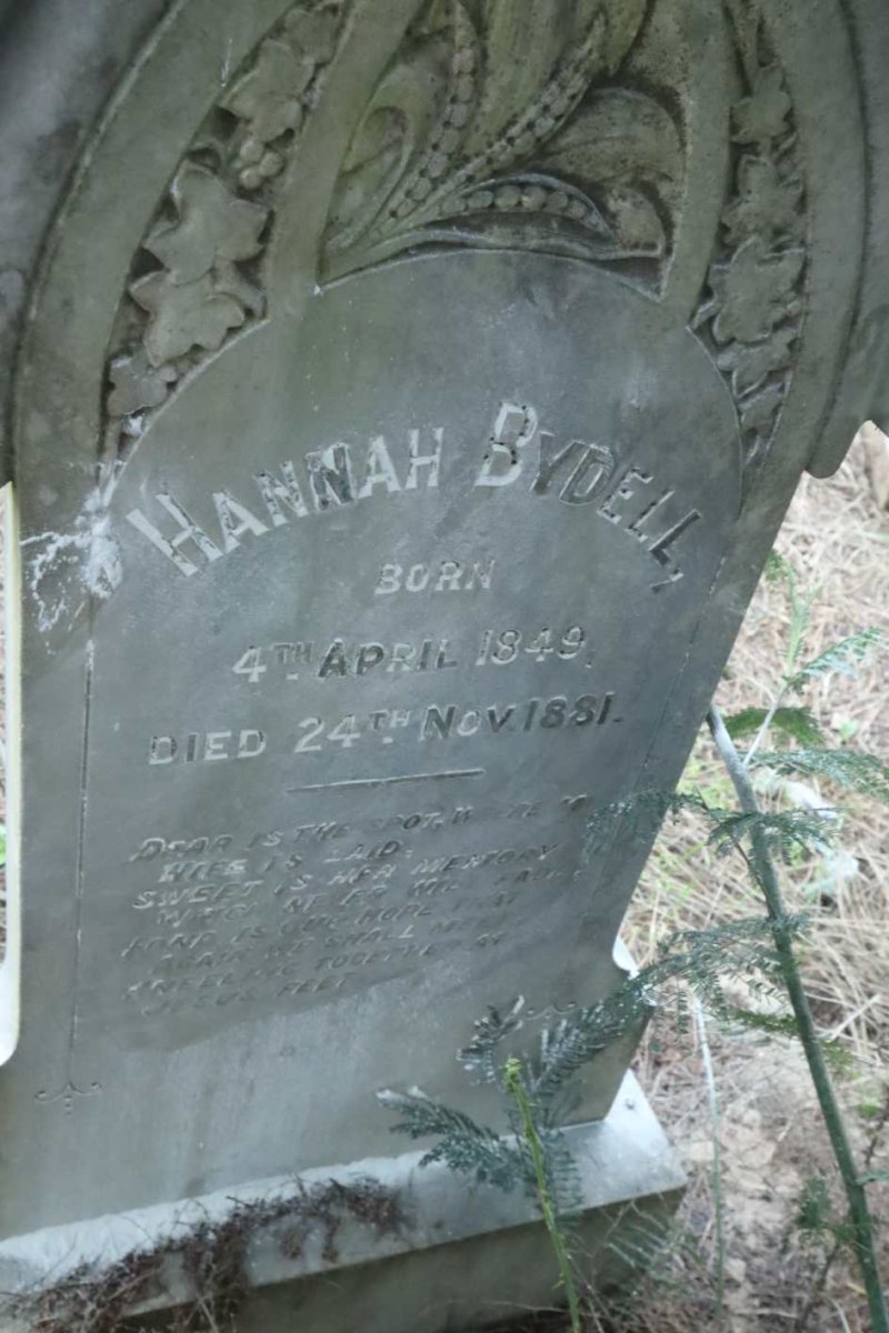 BYDELL Hannah 1849-1881
