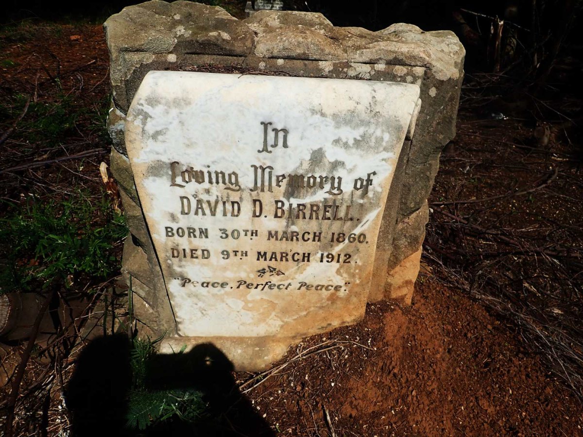 BIRRELL David D. 1860-1912