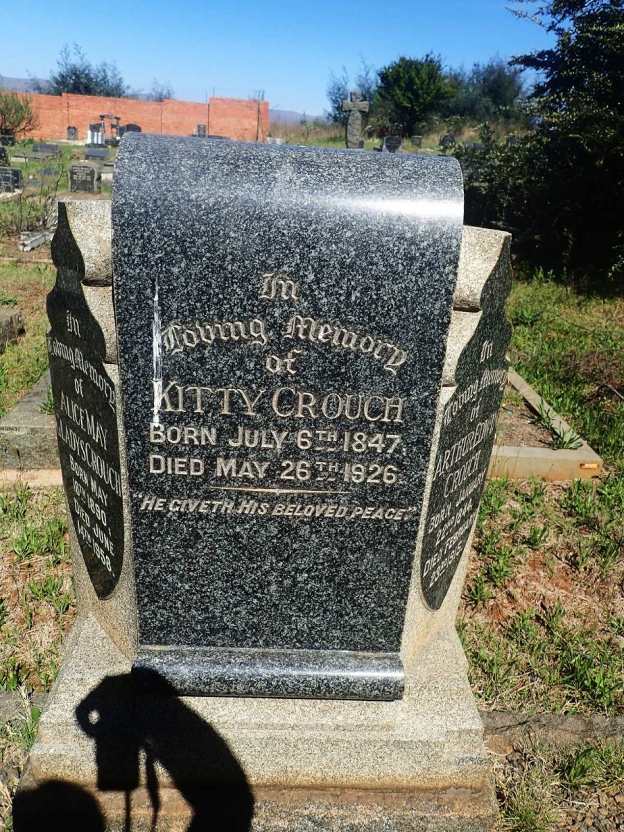 CROUCH Kitty 1847-1926