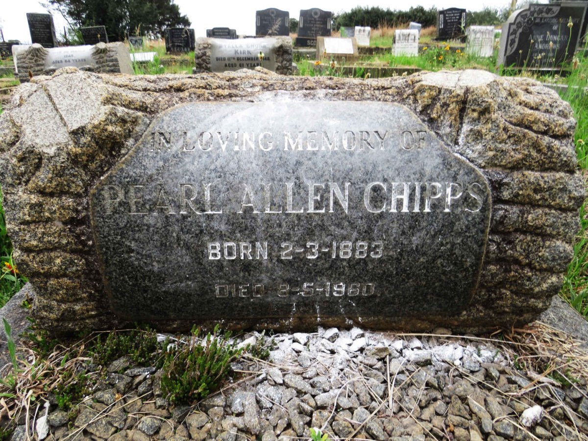 CHIPPS Pearl Allen 1883-1960