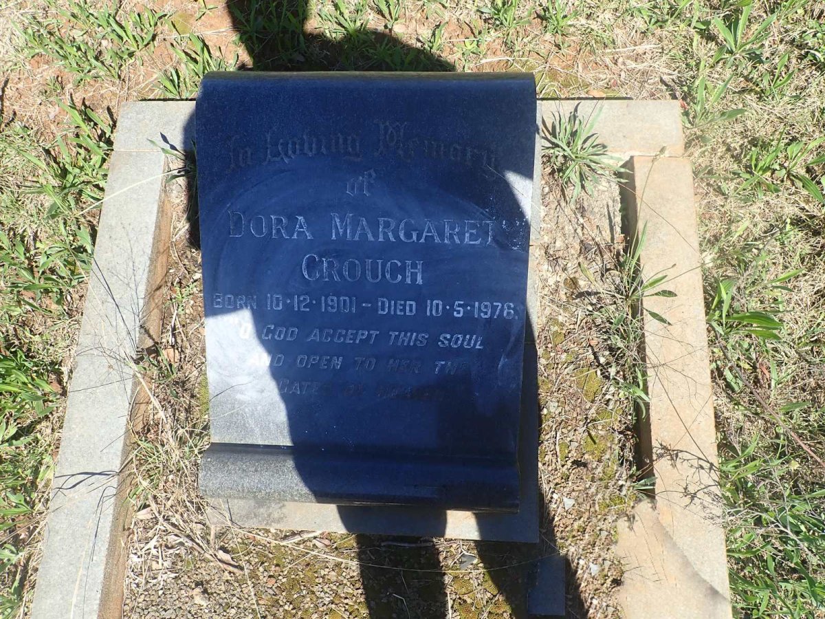 CROUCH Dora Margaret 1901-1976