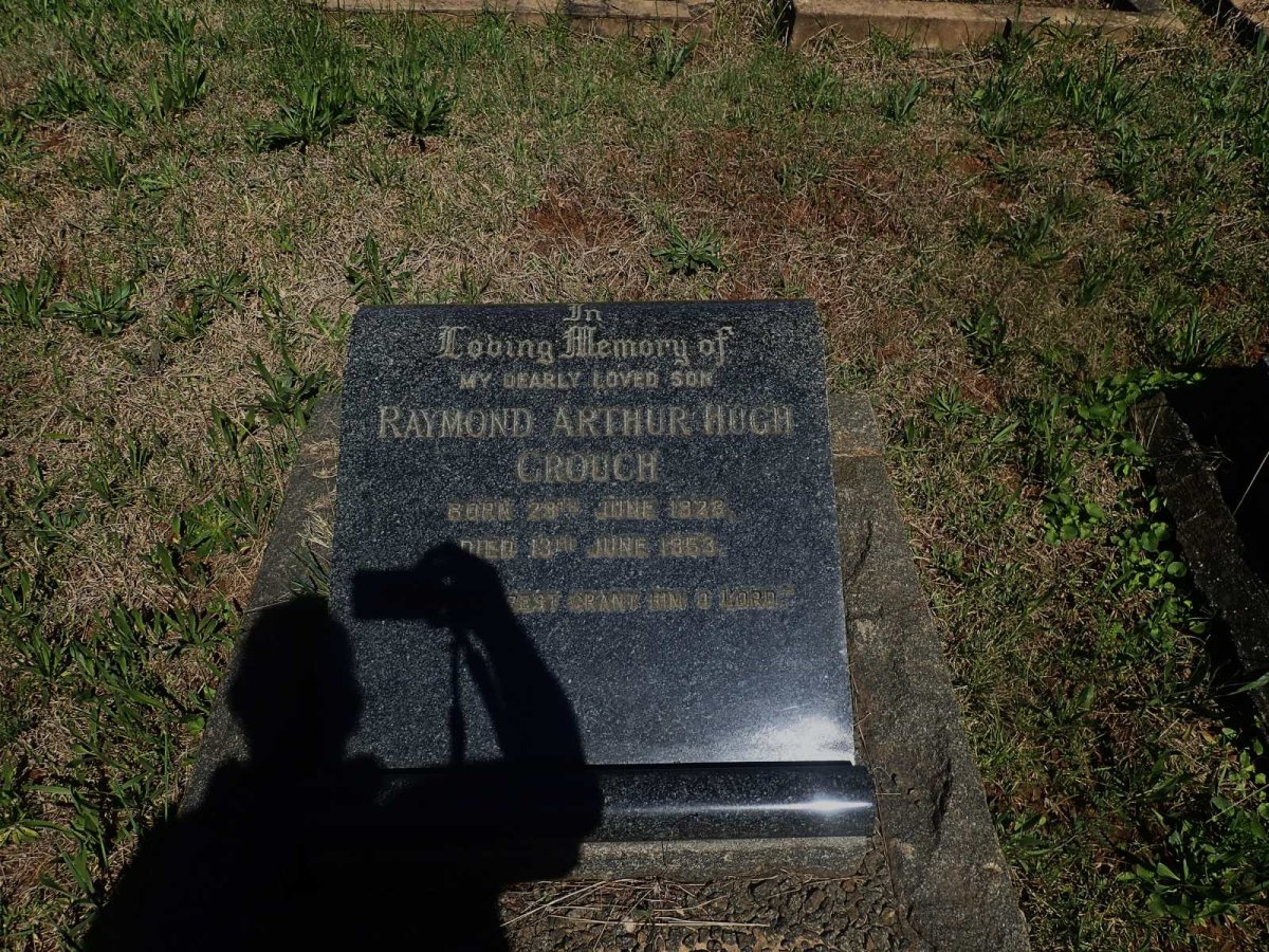 CROUCH Raymond Arthur Hugh 1923-1953