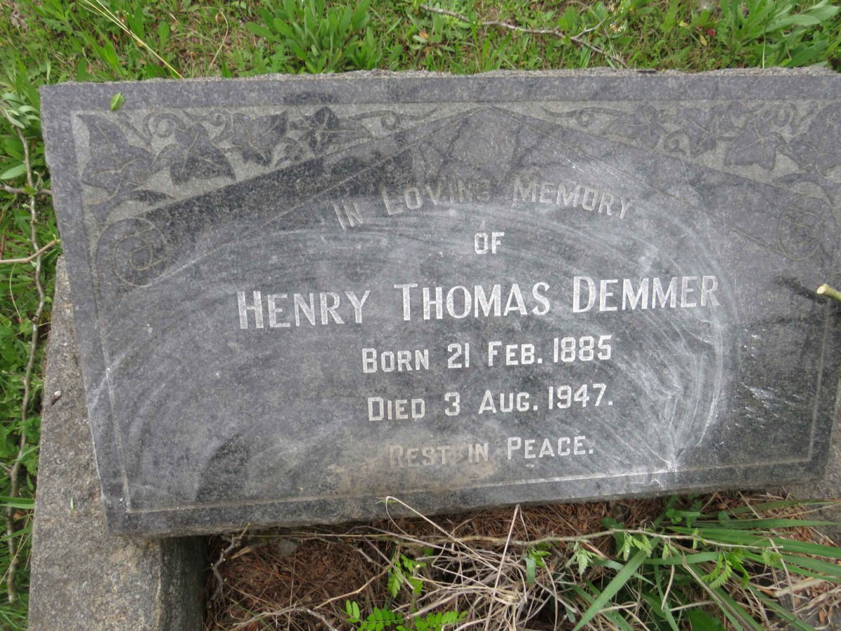 DEMMER Henry Thomas 1885-1947