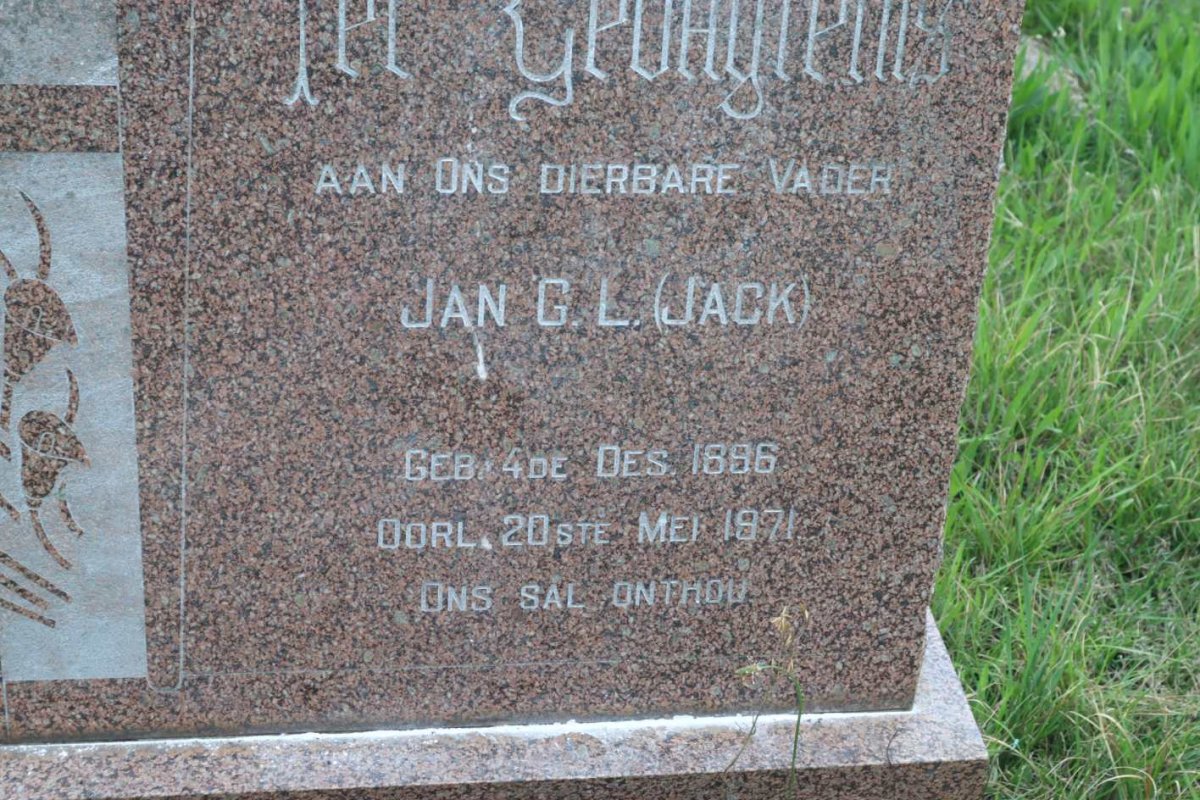 DORMEHL Jan G.L. 1896-1971