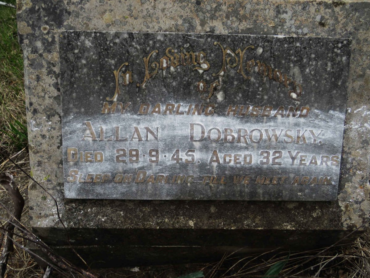 DOBROWSKY Allan -1945