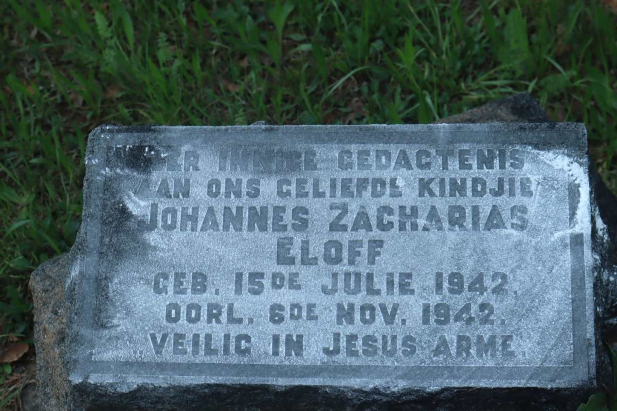 ELOFF Johannes Zacharias 1942-1942
