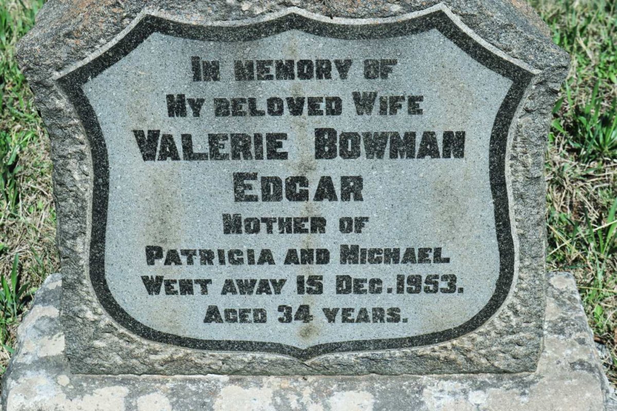 EDGAR Valerie Bowman -1953