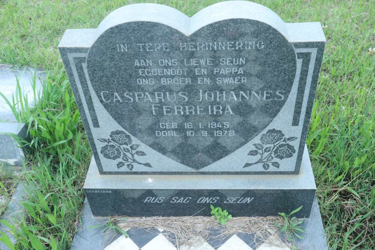 FERREIRA Casparus Johannes 1945-1978