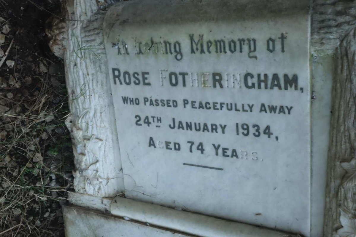 FOTHERINGHAM Rose -1934