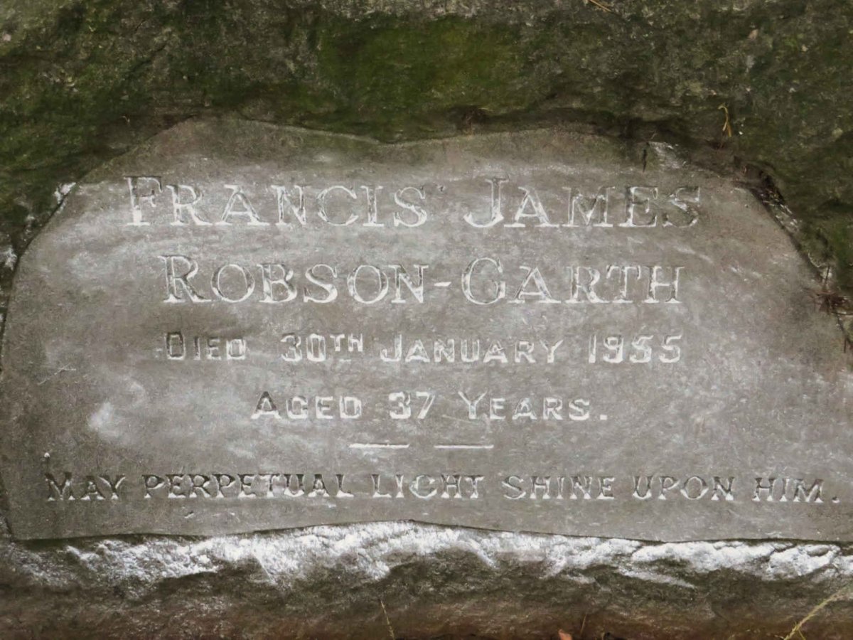 GARTH Francis James, ROBSON -1955