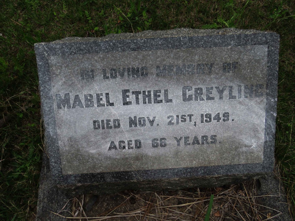 GREYLING Mabel Ethel -1949